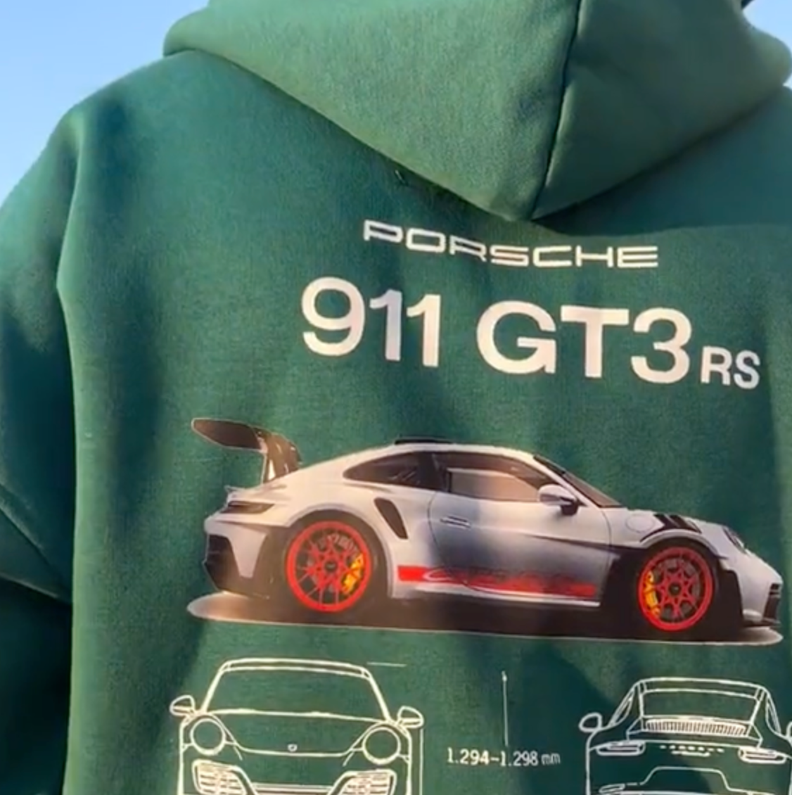 Oversized GT3 Racing Hoodie